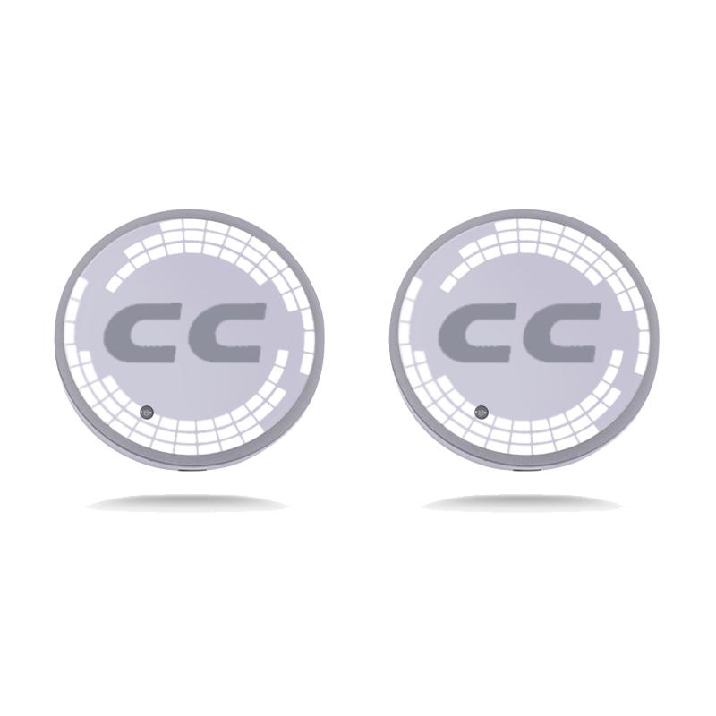 2026 Hot For Volkswagen VW Car LED Luminous Water Cup Holder Mat For Volkswagen VW CC Golf 5 6 7 8 GTI MK6 Passat Jetta Tiguan P