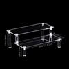 Acrylic Multi-layer Trapezoidal Display Stand for Figures & Jewelry
