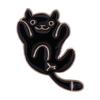 Enchanting Design Cat Alloy Brooch Colorful Cartoon Figure For Personalized Gifts