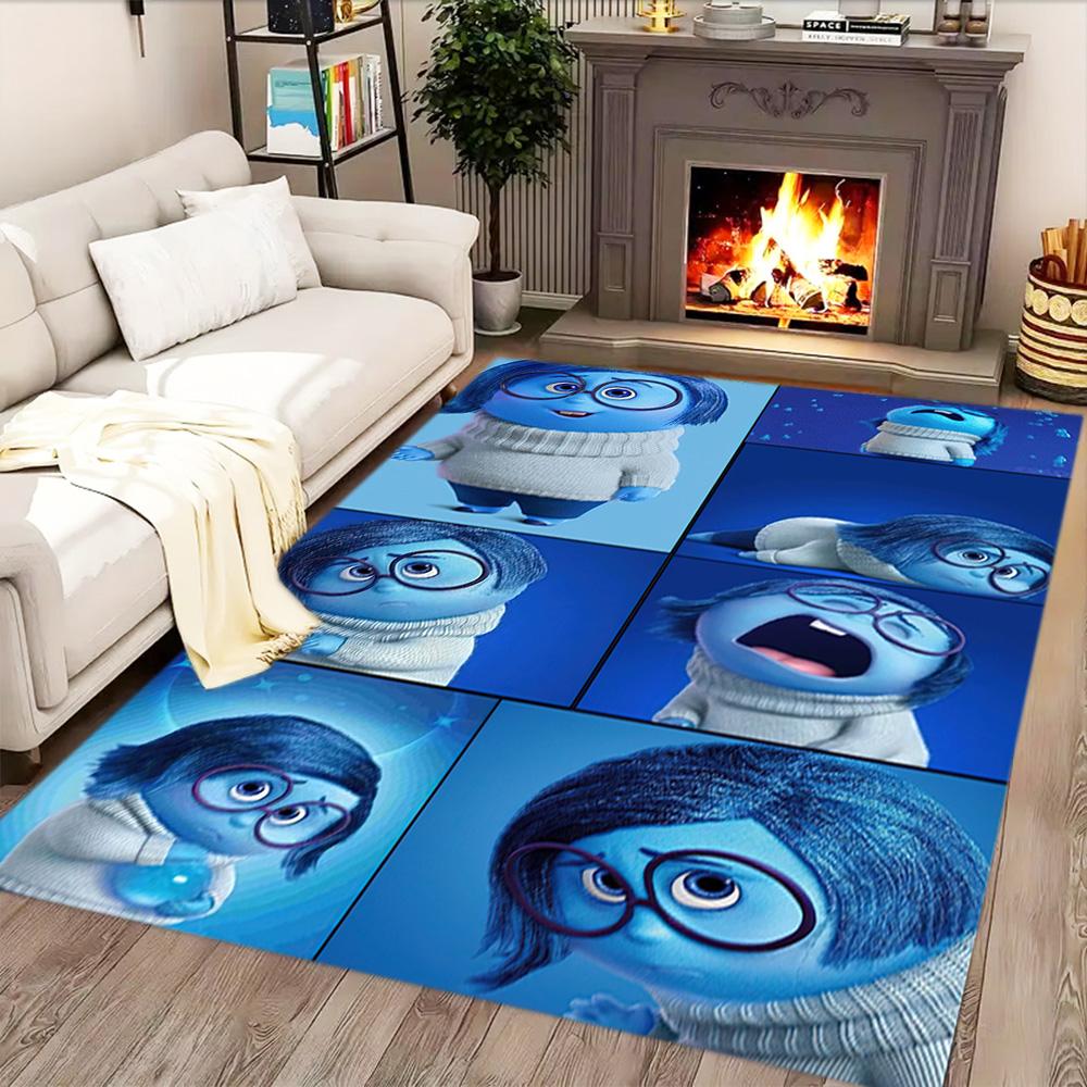 Inside Out Emotions Adventure for Living Room Rug, Bedroom, Study Room, Hallway Decoration, Perfect for Home Decoration or Holiday Gifts