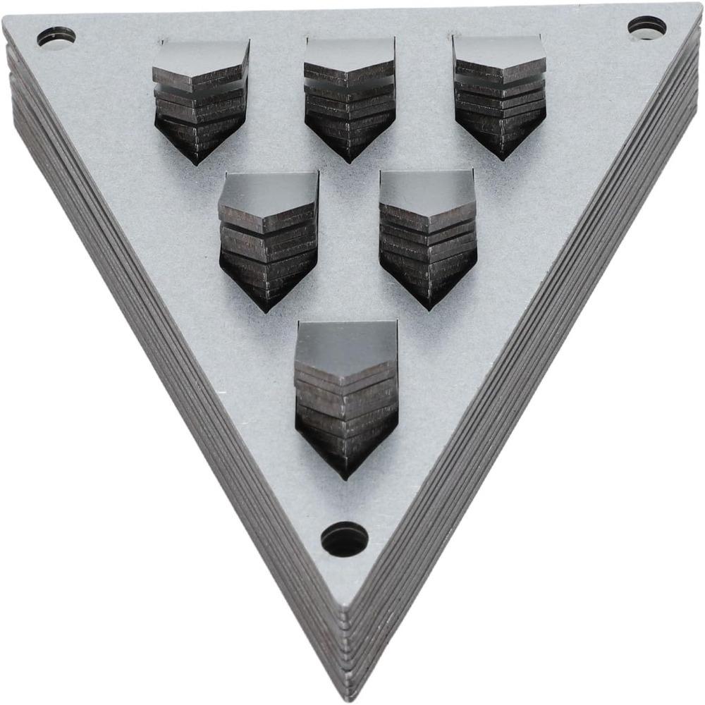 12 Pcs 6-Prong Impaling Clips With Screws Sound Isolation Clips Sound-Absorbing Panels