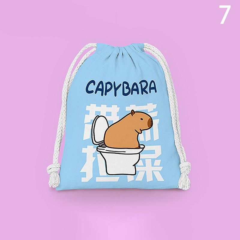 Cute Pink Bowknot Print Travel Skincare Drawstring Storage Bag Makeup Bag Underwear Clothing Bag Portable Organizer Bag