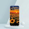 For iPhone 15 16 14 13 12 mini 11 Pro Max XS X XR SE 7 8 Plus Silicone Clear Cover Landscape Art Luxury Phone Case