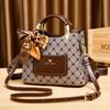 Bag women's bag 2025 new pu versatile large-capacity handbag women's shoulder messenger bag bucket bag women