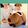 Soft And Adorable Plush Capybara Toy In Vibrant Purple Color Ideal For Kids And Collectors