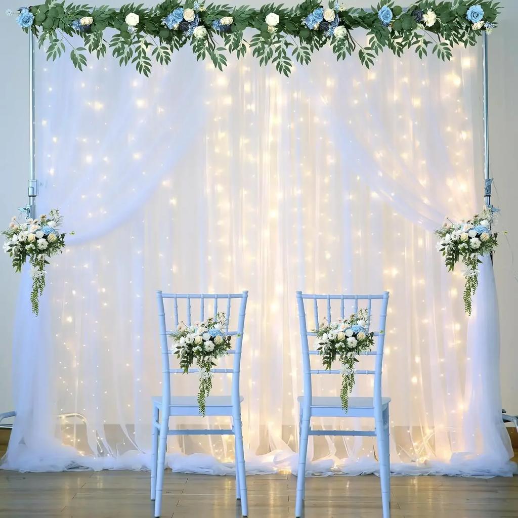 3*3M LED String Lights Christmas Curtain Hanging Lamp Fairy Lights for Wedding Home Garden Bedroom Outdoor Indoor Wall Decor