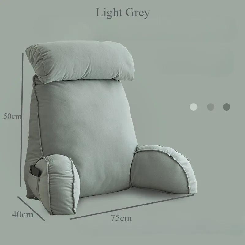 Headboard Pillow Reading Large Bolster Backrest Positioning Support Body Wedge Sleeping Pillow for Bed Headboar Home Accessories