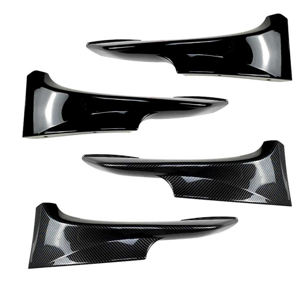 Fog Lamp Cover Trim Front Canards Splitter For BMW 3 Series E92 E93 M3  M-Tech 2006-2009 / 2010-2013 Front Bumper Lip Body Kit