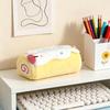 Large Capacity Pencil Case Cute Pastel Kawaii Multi-use Zip Pouch Portable Cosmetic Bag for Students Office Workers Daily Use