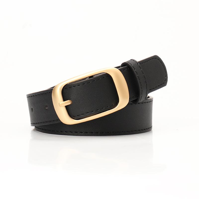 Fashionable and Versatile Women's Belt, Simple Style with A High-end Feel, Needle-buckle Belt, Women's Decorative Jeans Belt