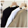 Backless Short T-shirt for Women Sweet and Spicy Korean Style Summer New Round Neck Loose Short-sleeved Top