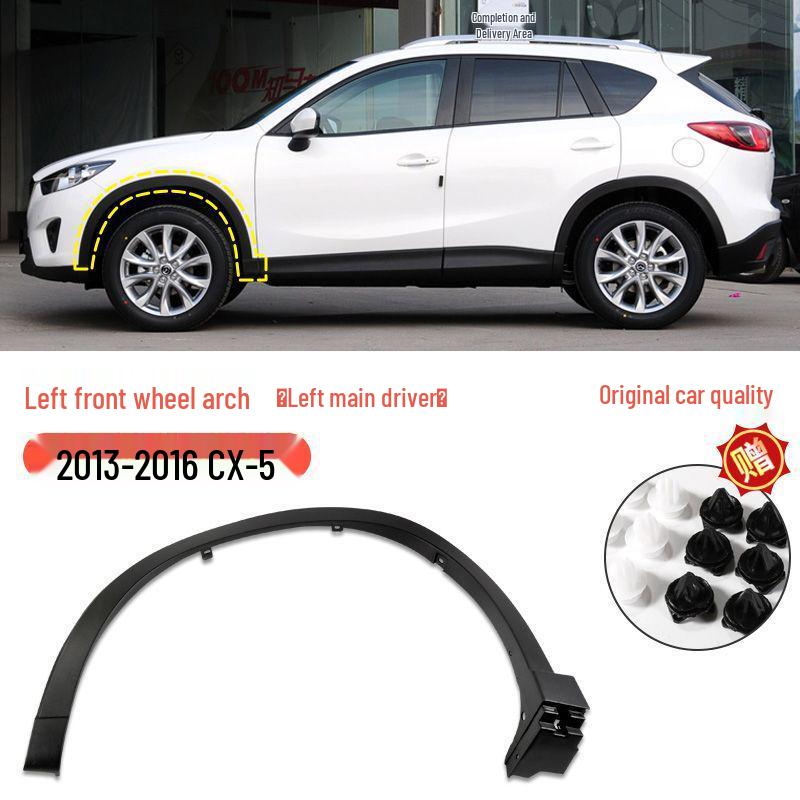 Mazda CX-5 (2013-2024) Wheel Arch Trim & Anti-Scratch Fender Strips for Front & Rear