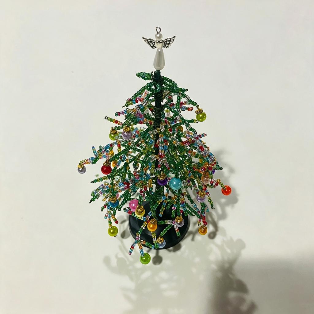 DIY Beaded Christmas Tree Kit Handmade DIY Beaded Christmas Tree Set