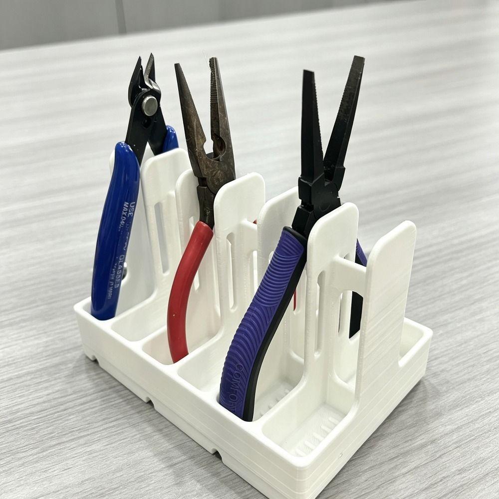 Non-Slip Pliers Holder 3D Printed Pliers Sorting Stand Practical Pliers Storage Rack Desktop