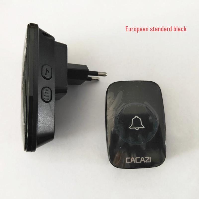 Katia A10 Black Long-Range Wireless Music Doorbell & Elderly Pager