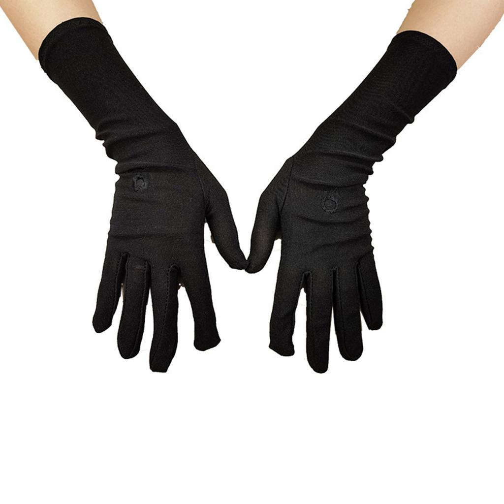 Elastic Stretchy Gloves for Arab Women Sun Protective Arm Sleeves Ethnic Gloves Islamic Accessories Casual Wear Gloves