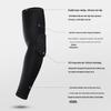 Outdoor Anti-Collision Elbow & Knee Pads with Sun Protection Sleeves for Running, Cycling & Basketball