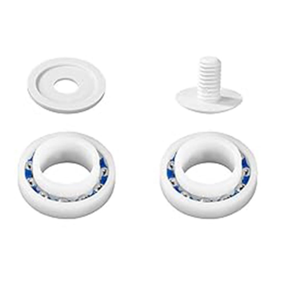 For Polaris 280 180 Pool Cleaner Roller Kit with Swing Shaft Assembly ABS Replacement Kit with Washers and Bolts