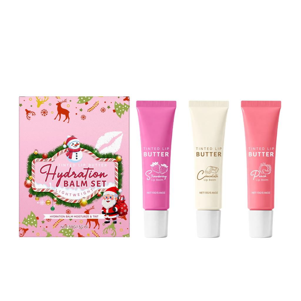 The Colored Lip Balm Set Offers Long-lasting Moisturizing With Multiple Flavors To Hydrate Dry Lips And Provide Long-lasting Comfort.