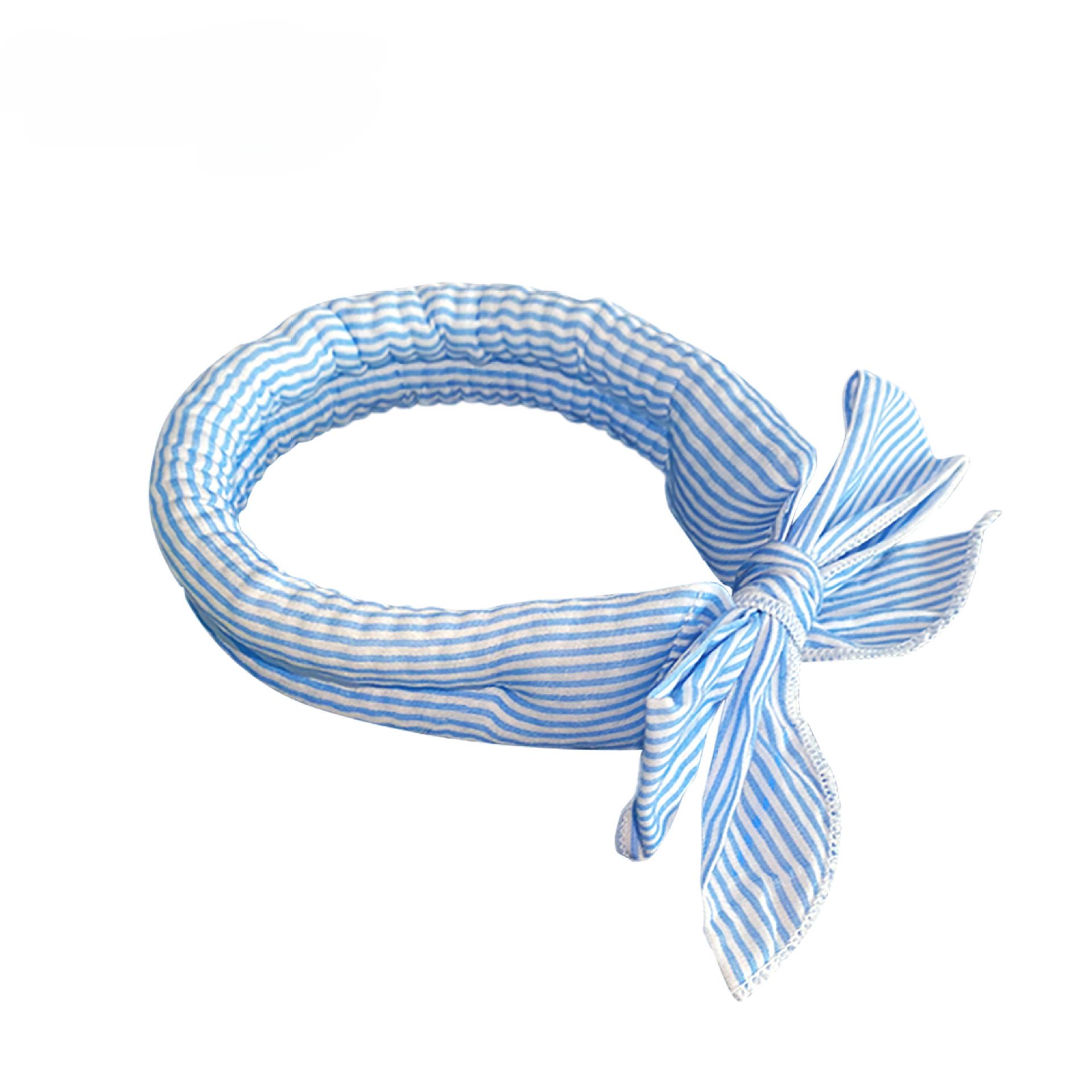 

Outdoor Cooling Ice Scarf Summer Dog Cool Neckband Cat Ice Scarf Home Cartoon Comfortable Pet Ice Collar To Prevent Heatstroke 1pcs