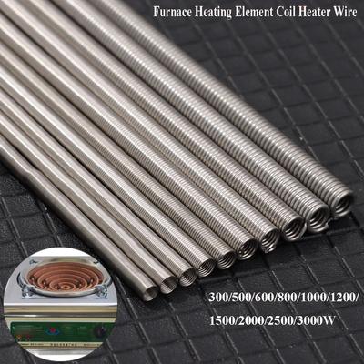 1Pc 220V 300/500/600/800/3000W Furnace Heating Element Coil Heater Wire Max 600C Electric Stove Resistance Wire Tool Parts