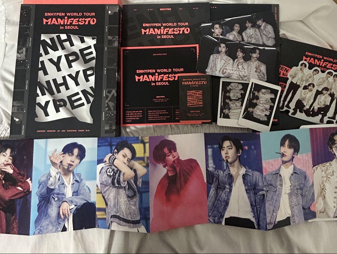 

[USED] enhypen manifesto seoul concert digico digital code disc