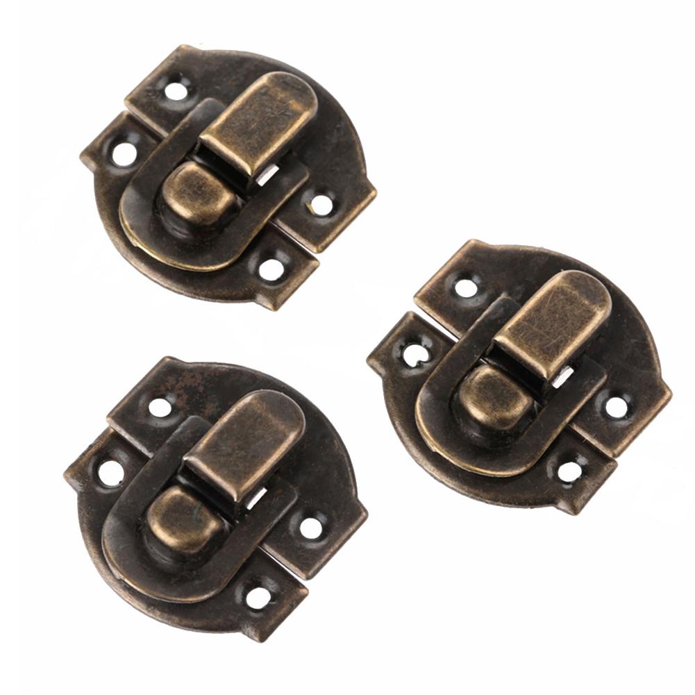 Treasure Box Buckle Latches Wooden Lock Buckles Curved Buckle