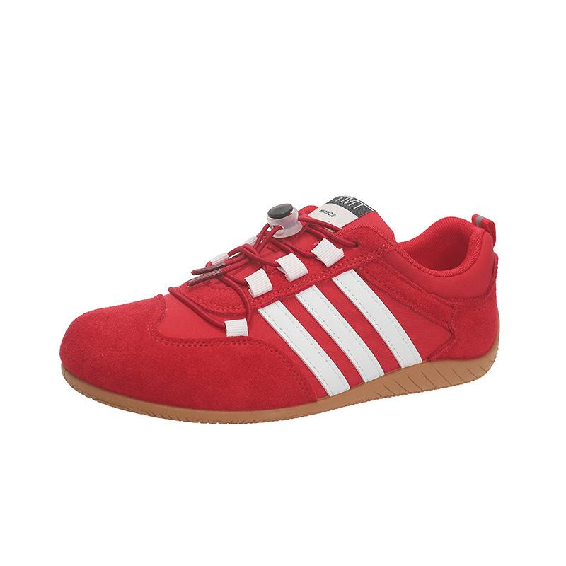 Leather soft-soled German training shoes women's 2025 summer new flat-soled casual Forrest Gump shoes one-pedal mountain climbing sports shoes women