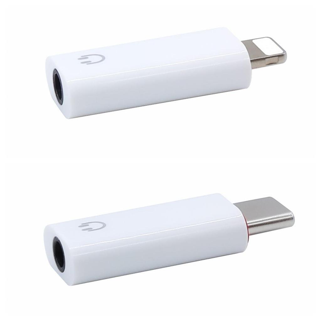 3.5mm Female to Type-C Audio Adapter for Apple & Huawei Devices - Compatible with 3.5mm Headphones