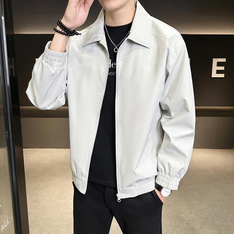 Mens Outdoor Casual Windproof Workwear Jacket Sports Windbreaker Coat