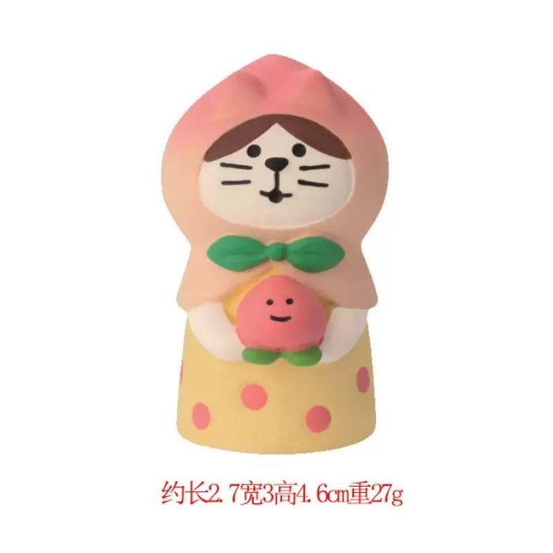 Cute Cat Refrigerator Sticker Grocery Zakka Bread Coffee Shop Decorative Gift Magnetic High Value Refrigerator Jewelry