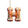 Christmas Hanging Ornaments 26 Letters for Holiday Tree Decor