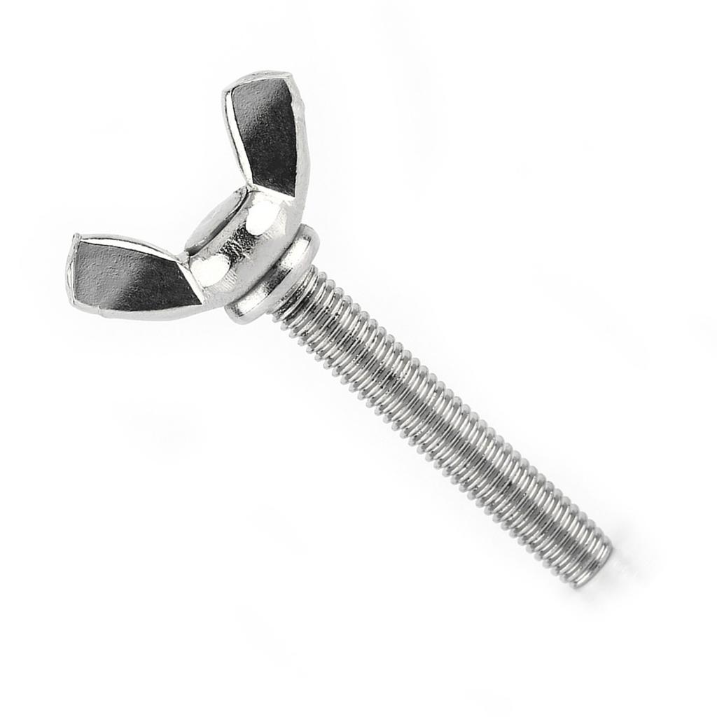 5 pz Sacchetto 304 Acciaio Inossidabile Vite a Farfalla Bulloni Vite a Farfalla Fissaggio per Macchine(M5 * 40mm)