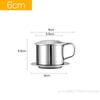 [ZY]Stainless Steel Coffee Filter Infuse Cup Vietnamese Coffee Dripper Maker Pot Portable Coffee Drip Strainer Kitchen Tools 1PC