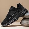 Men's Autumn New Leather‑Upper Sports Casual Shoes, Non‑Slip Wear‑Resistant Travel Shoes, Soft‑Sole Lightweight Running Sneakers