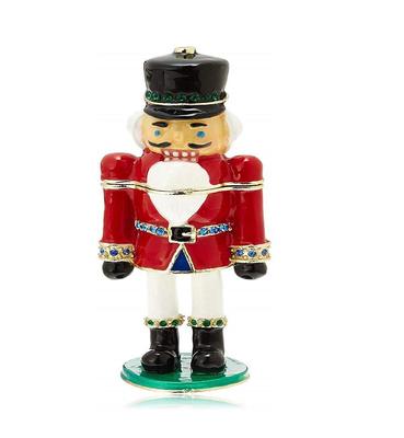 Piearth, the Leading Brand of Crystal Jewelry Boxes, "Nutcracker" (ex529-1) [Pierce Direct Shop]