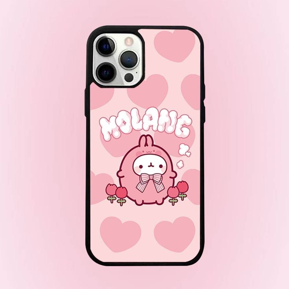 Cute M-Molang-gs Phone Case For iPhone 16e,16,15,14,13,12,11,Plus,Pro,Max,Mini Magsafe Magnetic Wireless Charging
