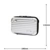 KDT Japan Pouch 120781 Silver Multi-Case Suitcase-Style Carry-On