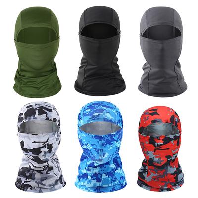 Taktische Sturmhaube Gesichtsmaske Sommer Kühlung Hals Gamasche Wandern Schals Männer Motorrad Radfahren Helm Haube Sonnenschutz Bandana