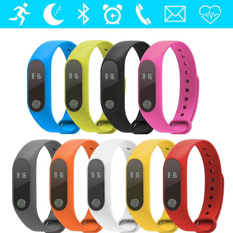 Stylish Bracelet Band 2 Bluetooth Smart Watch Featuring Heart Rate Monitor And Ip67 Waterproof Design