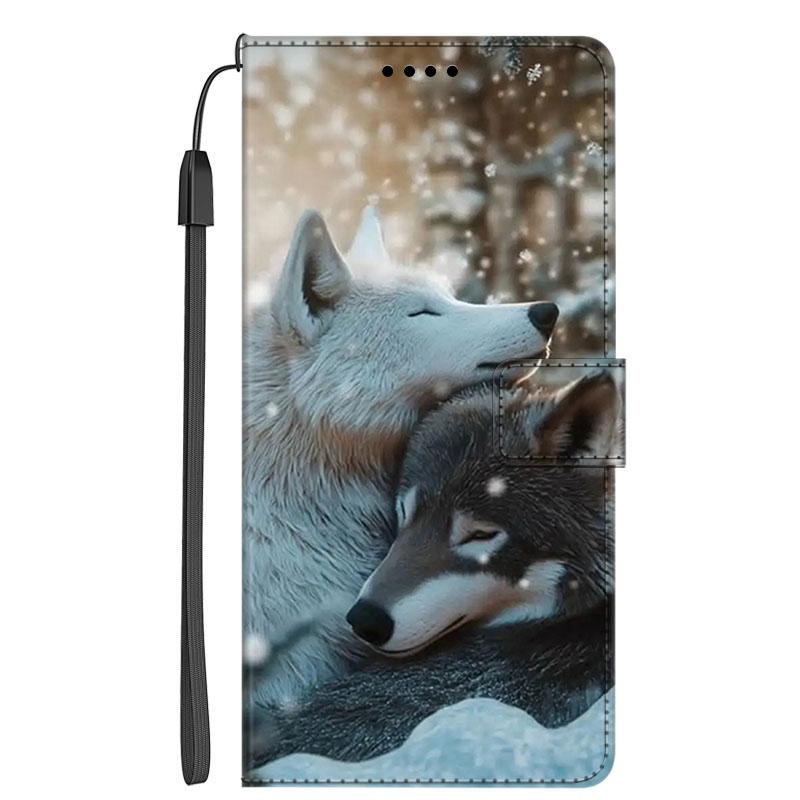 Leather Flip Cover For Redmi Note 14 Pro+ 5G Colorful Flower Patterns Phone Case For Redmi Note 14 4G 2025 Flip Case Wallet Bags