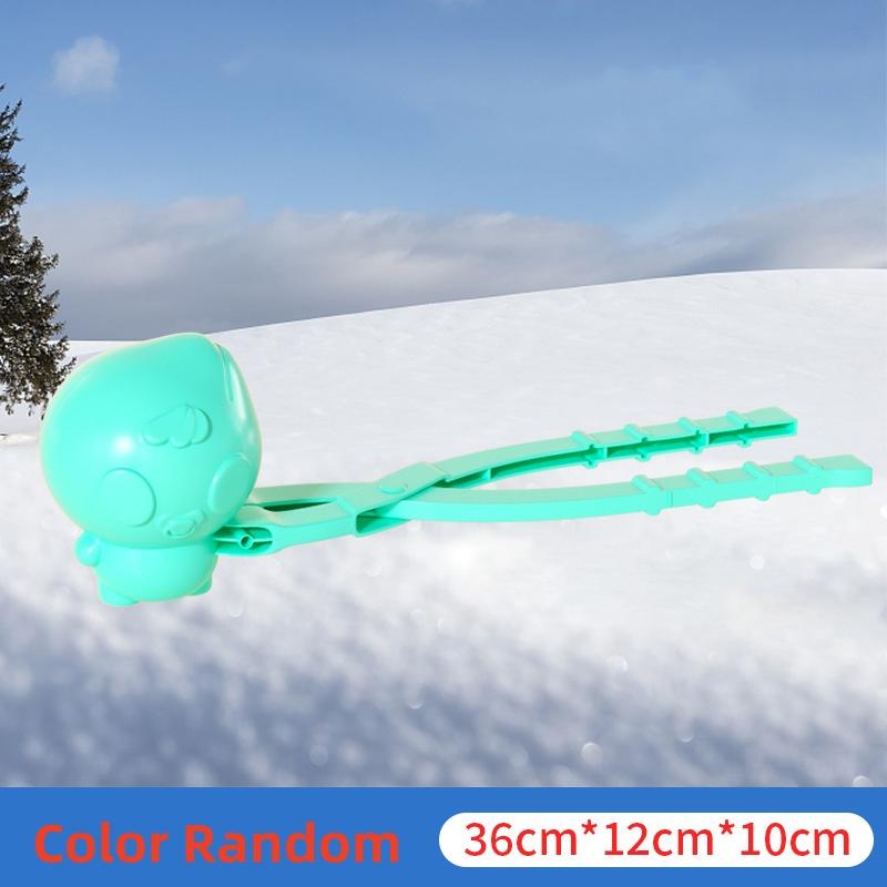 New Snow Toy Hot Selling Multiple Colors Snowball Clip Duckling Astronaut Mold Three Piece Set For Playing Snow Toy Clip