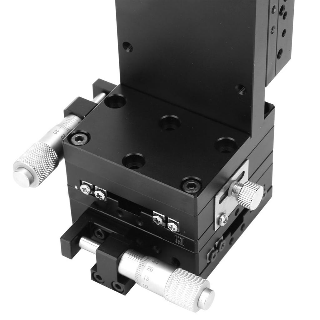 SEMXYZL60 ACR XYZ Vertical Lift Linear Platform Manual Stage Fine Tuning Sliding Table 60*60mm