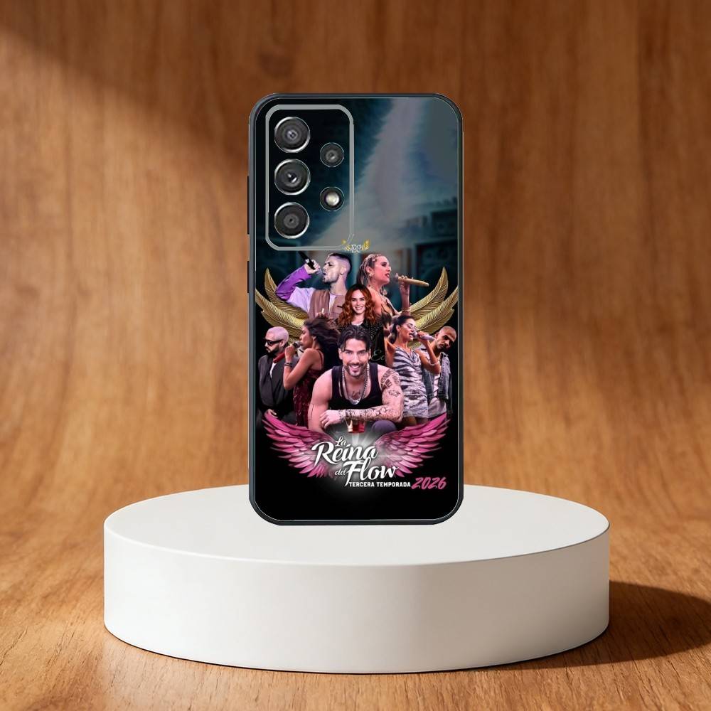 The Queen of Flow Phone Case For Samsung S25,S24,S21,S22,S23,S30,Ultra,S20,Plus,Fe,Note,10,9,5G Black Cover