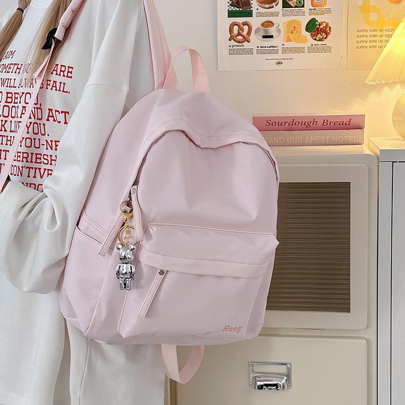 ins junior high school students are casual, simple, lightweight and large capacity