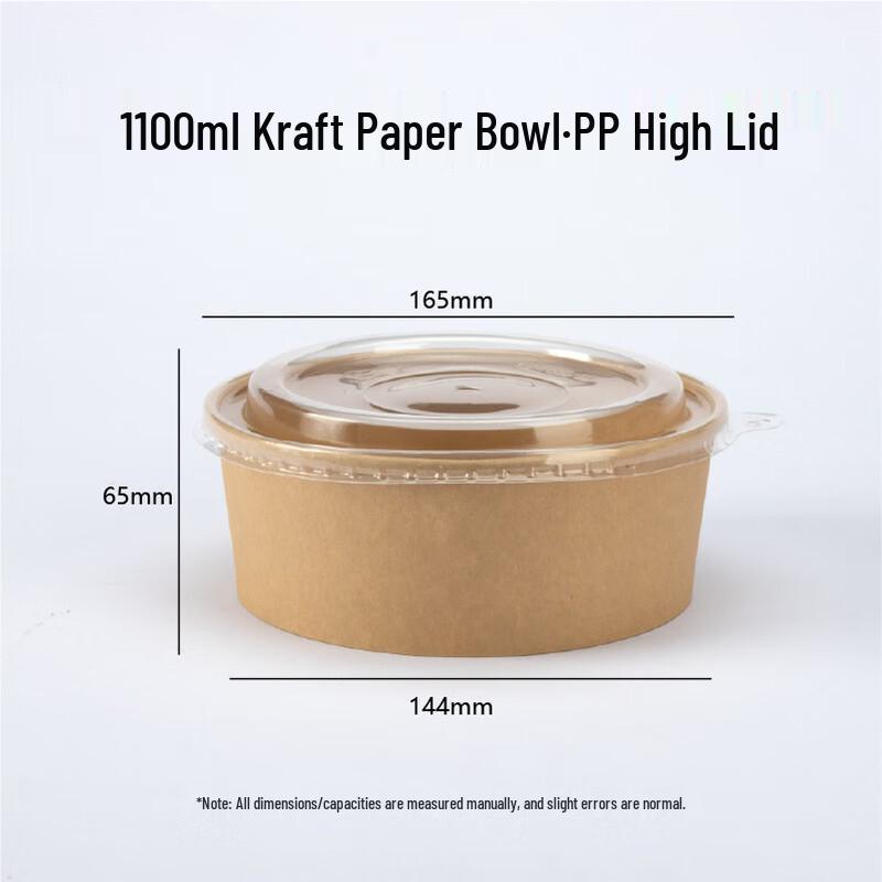 Einweg-Kraftpapier-Mikrowellen-Lebensmittelbehälter