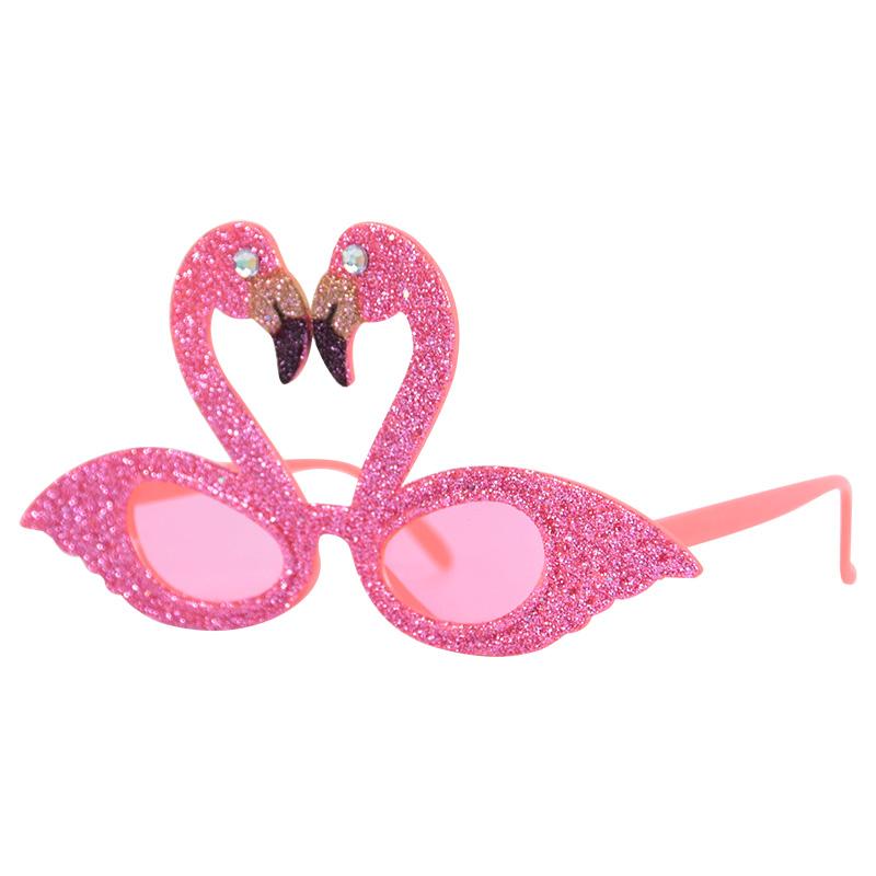 

1 шт. Гавайские тропические солнцезащитные очки для вечеринки Фламинго Гавайская Луау Вечеринка у бассейна Пляжная вечеринка Декоративные принадлежности Ананасовые забавные очки