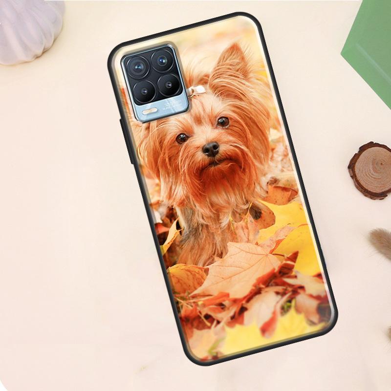 Mini Yorkshire Terrier Hülle Für Realme C75 C63 C61 C55 C51 C53 C35 C65 C67 C71 11 12 13 14 15 Pro Plus GT6 GT7 Pro