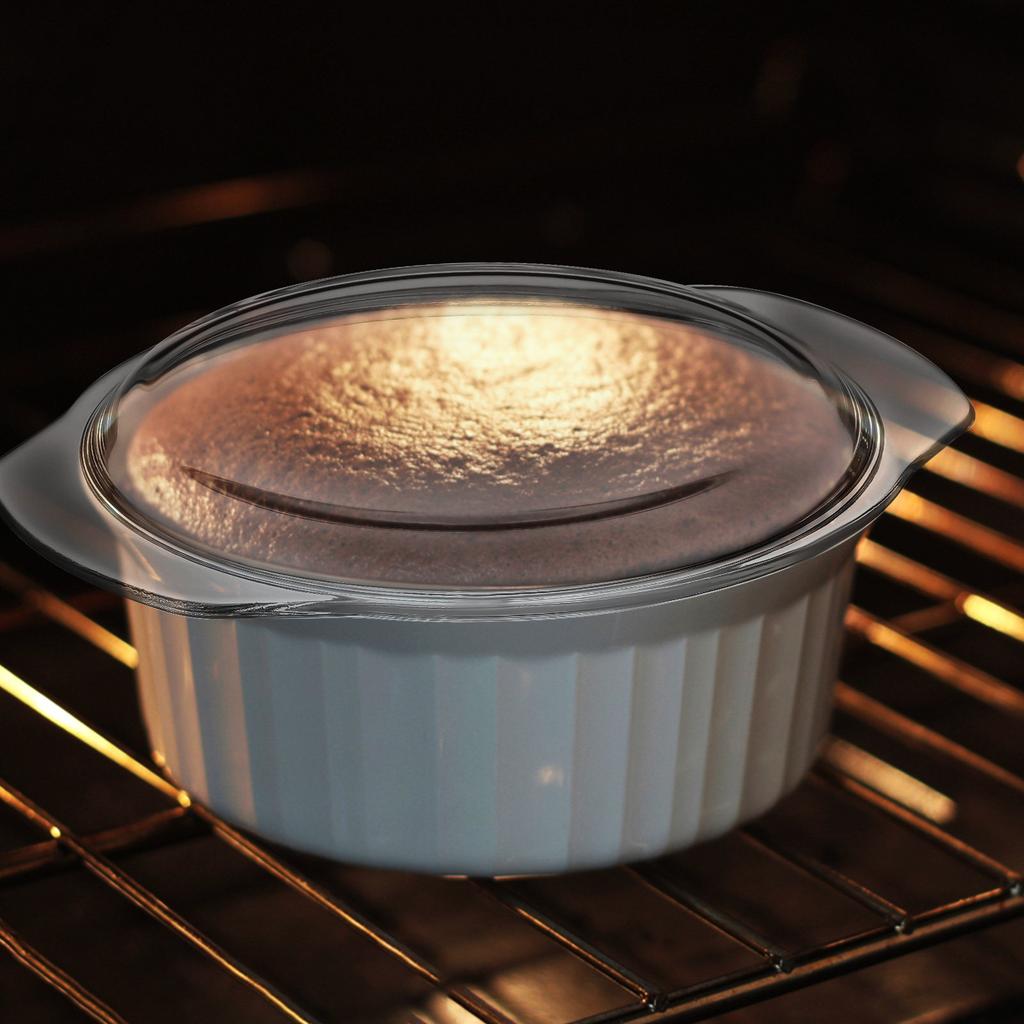 Microwave Plate Cover Glass Splatter Guard Reusable 17.8cm Food-Safe Transparent Lid for Microwaves Ovens Even Heat Distribution