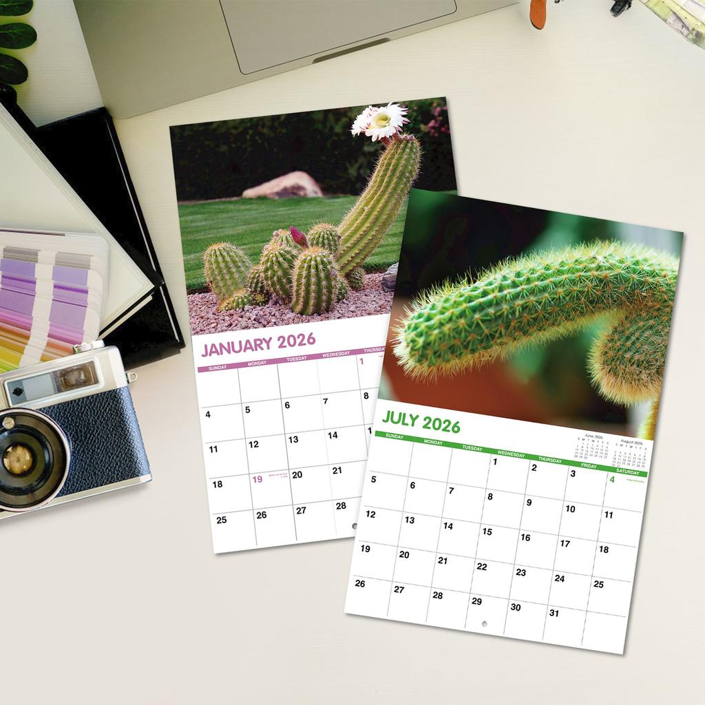 Calendar, Travel Calendar, Monthly Calendar, Travel Wall Calendar, Illustrated Twelve-month Calendar, Travel Gift, Wall Decoration